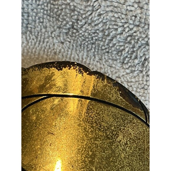 Rare 1970s Chanel Gold Colored LADYS HEAD W/ Pearl Belt Buckle (Poor Shape) - Picture 6 of 16